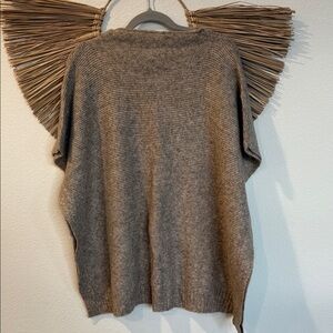 Universal Thread Heathered Brown Poncho